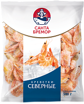 Shrimps “Northern” with head in shell boiled IQF 500 g