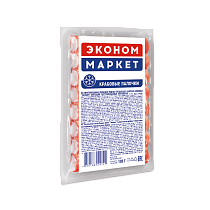 Crab sticks &quot;Econom&quot; imitation pasteurized frozen 100 g