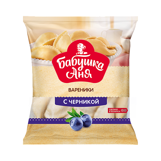 Dumplings “Granny Annie” filled with blueberry 430 g