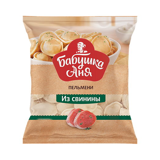 Meat dumplings "Granny Annie" made of pork 430 g