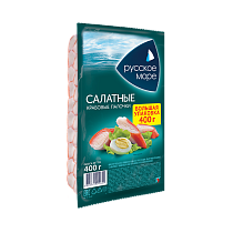 Crab sticks &quot;For salad&quot; imitation pasteurized chilled 400 g