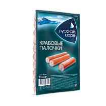 Crab sticks &quot;Russian sea&quot; imitation pasteurized chilled 200 g