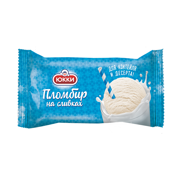 YUKKI Cream ice cream with vanilla flavor