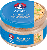 Delicacy caviar ''Ikrinka'' lightly smoked 160 g