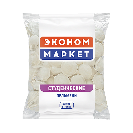 Poultry dumplings "Econom Market" Studencheskie 450 g