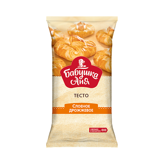 Danish pastry dough “Granny Annie” (with yeast) 450 g