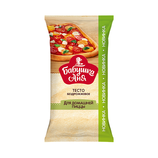 Yeast-free dough for homemade pizza "Granny Annie" 400 g