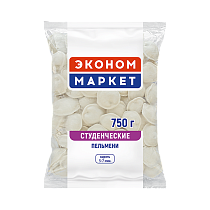 Poultry dumplings &quot;Econom Market&quot; Studencheskie 750 g