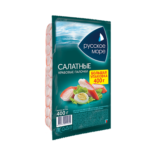 Crab sticks "For salad" imitation pasteurized chilled 400 g
