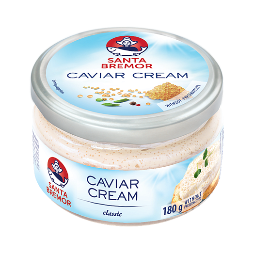 Delicacy capelin caviar "Caviar Cream" "Classic" 180 g