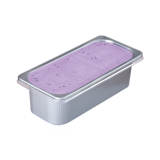"Lavender-blueberry" Cream ice-cream with lavender and cheesecake flavour and blueberry jam 2800 g