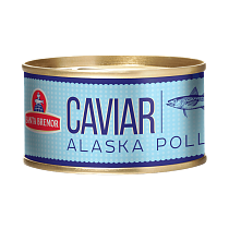 Delicacy Alaska pollack caviar &quot;Lux&quot;