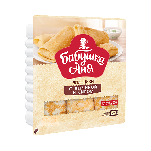 Crepes “Granny Annie” filled with ham and cheese 420 g