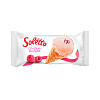 &quot;SOLETTO SWEET RASPBERRY&quot; Cream ice cream with &quot;panna-cotta&quot; flavour, raspberry filling and confectionary glaze in wafer sugar cone 75 g