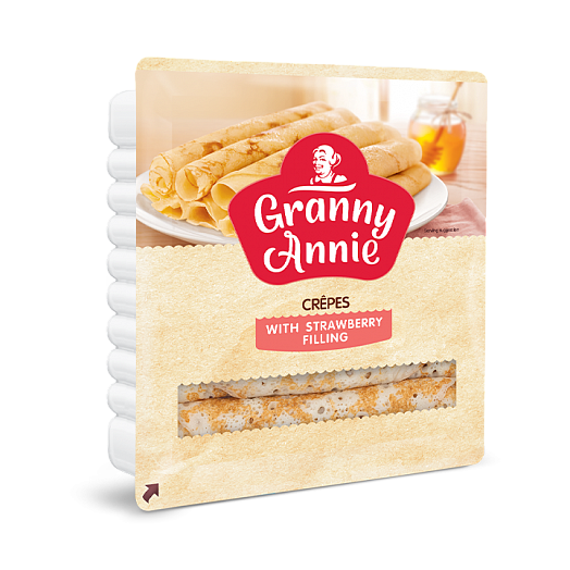 Crepes “Granny Annie” filled with strawberry 360 g