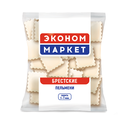 Poultry dumplings "Econom Market" Brestskie 450 g