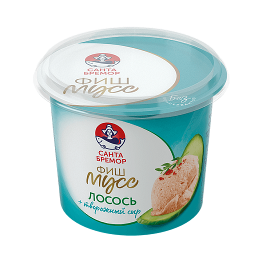 Cod fish spread "Fish-mousse" with salmon 140 g