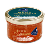 Salmon grained caviar