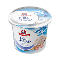 Spread with Antarctic krill &quot;Antarctic-Krill in creamy garlic sauce&quot; 150 g