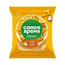 Ravioli &quot;Samoe vremya&quot; filled with chicken fillet, cheese and mushrooms 360 g