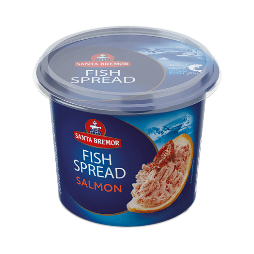 Cod fish fillet spread "Atlantic fish" with salmon 140 g
