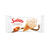 &quot;SOLETTO CARAMELISED ALMOND'' Cream ice-cream with almond and lemon flavour, caramelised crushed roasted almond and confectionary glaze in sugar wafer cone 75 g