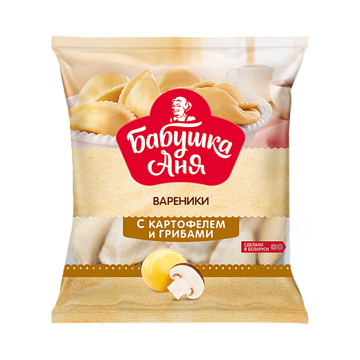 Dumplings “Granny Annie” filled with potato and mushrooms 430 g